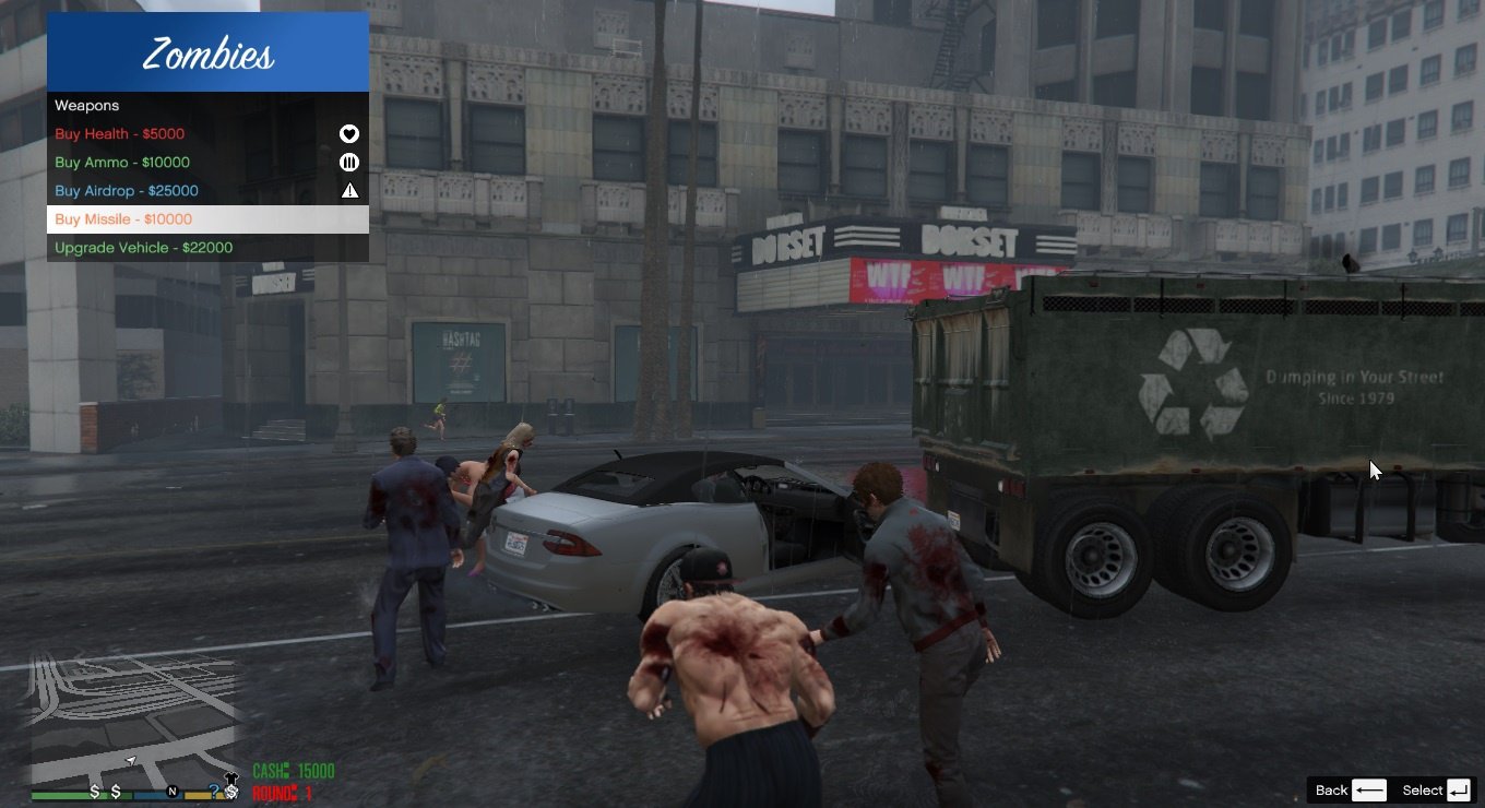 Zombie mod rar gta 5 фото 2